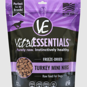 Vital Essentials Freeze Dried Turkey Mini Nibs 1 Lb