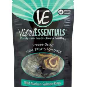 Vital Essentials Fd Vital Treats Wild Alaskan Salmon Rings 2Oz