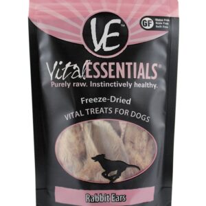 Vital Essentials Fd Vital Rabbit Ear Treat 6Pc