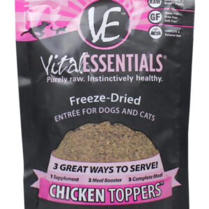 Vital Essentials Freeze Dried Dog and Cat Chicken - Toppers 6Oz