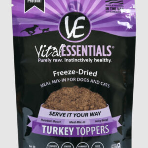 Vital Essentials Freeze Dried Dog and Cat Turkey - Toppers 6Oz