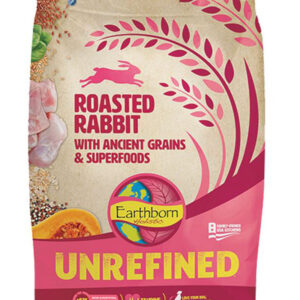 Earthborn Dog Unrefined Roasted Rabbit with Ancient Grains 4lbs.