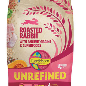 Earthborn Dog Unrefined Roasted Rabbit with Ancient Grains 25lbs.