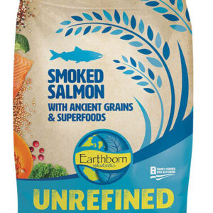 Earthborn Dog Unrefined Smoked Salmon with Ancient Grains 25lbs.