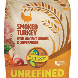 Earthborn Dog Unrefined Smoked Turkey with Ancient Grains 12.5lbs.