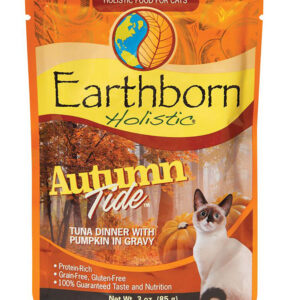 Earthborn Cat Grain-Free Autumn Tide Tuna Dinner in Gravy Pouch 3oz. (Case of 24)