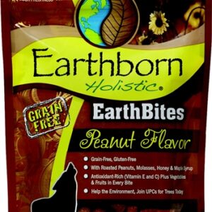 Earthborn Dog Earthbites Peanut Butter Treats 7.5oz (Case of 8)
