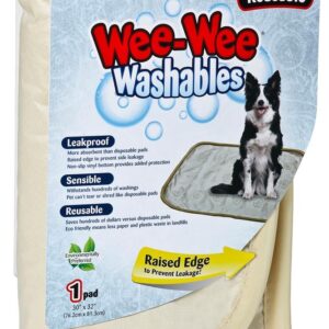 Four Paws Wee-Wee Washable Puppy Pad 30 X 32 Inches