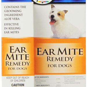 Four Paws Aloe Ear Mite Treatment for Dogs 3/4 Ounces
