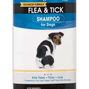 Four Paws Magic Coat Plus Flea and Tick Shampoo 16Oz