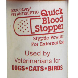 Four Paws Antiseptic Pet Blood Stopper Powder for Dogs, Cats, and Birds