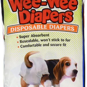 Four Paws Wee-Wee Disposable Dog Diapers 12 Count Small