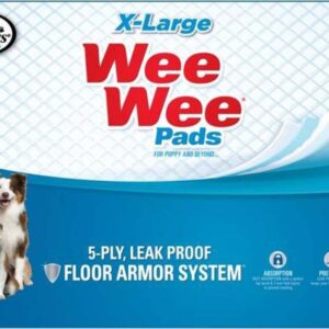Four Paws Wee-Wee Superior Performance Dog Pads 75-Count X-Large 28" x 34"