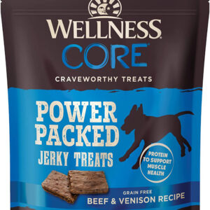 Wellness Core Power Packed Dog 4oz Venison Jerky