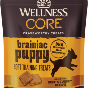 Wellness Core Brainiac Puppy Dog 5oz Beef Turkey Soft