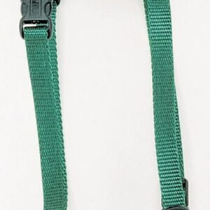Coastal Comfort Wrap Adjustable Nylon Harness Hunter Green 3/8X12-18In Girth