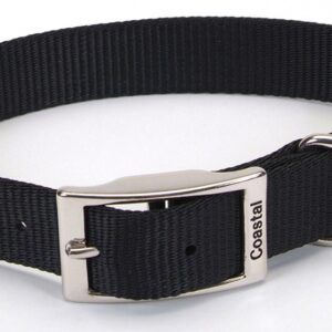 Coastal Single-Ply Nylon Collar Red 1X22In