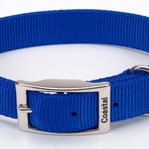 Coastal Double-Ply Nylon Collar Blue 1X22In