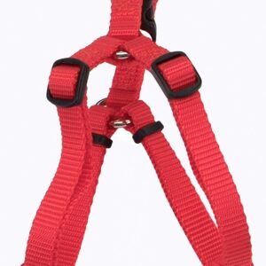 Comfort Wrap Adjustable Nylon Dog Harness Red Medium 3/4 in x 20-30 in