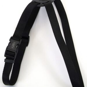 Coastal Size Right Adjustable Nylon Harness Black 3/8X12-18In
