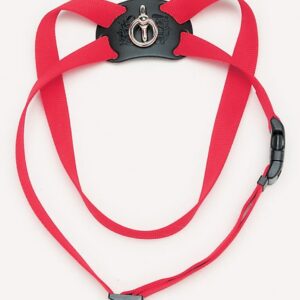 Coastal Size Right Adjustable Nylon Harness Red 3/8X12-18In