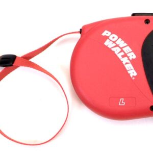 Coastal Retractable Dog Leash Red 16 ft Large