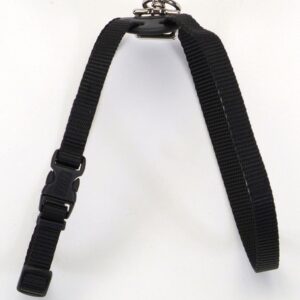 Coastal Size Right Adjustable Nylon Harness Black 1X26-38In