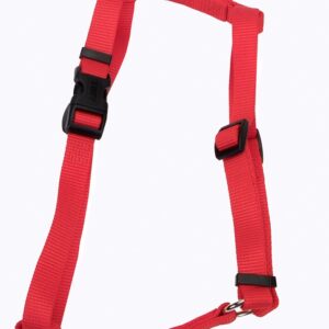 Coastal Standard Adjustable Nylon Harness Red 1X22-38In