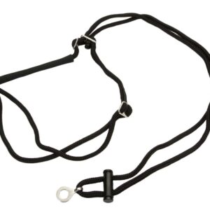 Holt Adjustable Dog Control Harness Black Medium 20 in