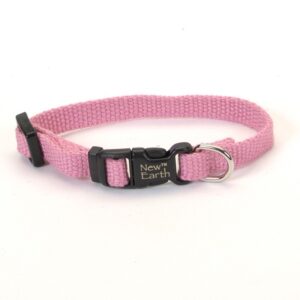 Coastal New Earth Soy Adjustable Collar Rose 3/8X6-8In