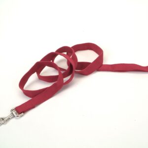 New Earth Soy Soy Dog Leash Cranberry 5/8 in x 6 ft