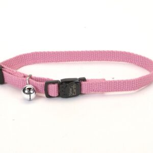 Coastal New Earth Soy Adjustable Breakaway Cat Collar Rose 3/8X8-12In