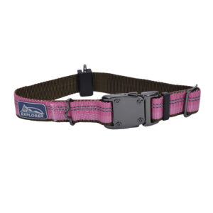 Coastal Products K9 Explorer Reflective Adjustable Dog Collar Rosebud