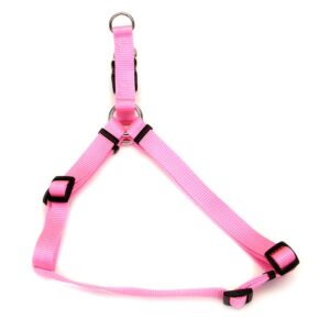 Coastal Comfort Wrap Adjustable Nylon Harness Bright Pink 3/8X12-18In Girth