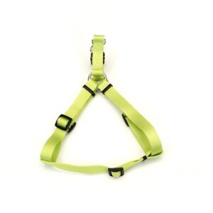 Coastal Standard Adjustable Nylon Harness Lime 1X 26-38In