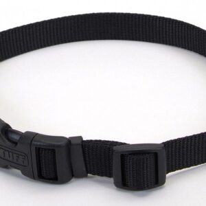 Coastal Adjustable Nylon Collar With Tuff Buckle Black 1X20In