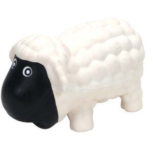 Coastal Rascals Latex Toy Sheep White 6.5In