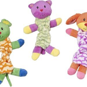 Spot Lil Spots Plush Dog Toy Bungee Assorted 9 in