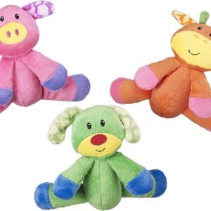 Spot Lil Spots Plush Dog Toy Floppy Assorted 7.5 in