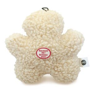 Spot Fleece Dog Toy Chewman Other Natural 8 in