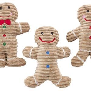Spot Ethical Holiday Gingerbread Dog Toy*
