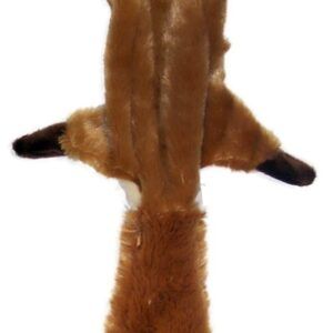 Skinneeez Forest Series Dog Toy Squirrel Brown Mini