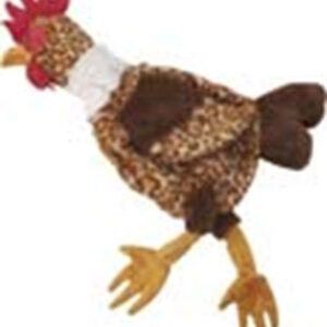 Skinneeez Barnyard Series Dog Toy Chicken Multi-Color Mini