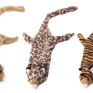 Skinneeez Jungle Series Dog Toy Jungle Cat Assorted Mini
