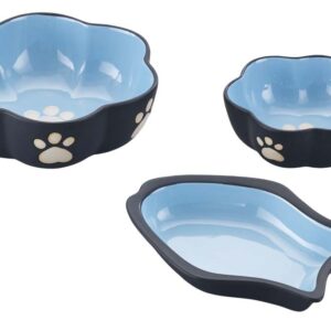 Spot Vienna Fishy Dish 7In Cat Blue
