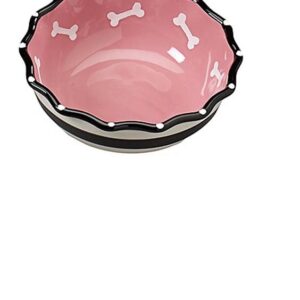 Spot Ethical Contemporary Ruffle Dish 7In Dog Pink