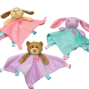 Spot Soothers Blanket Dog Toy Assorted 10 in