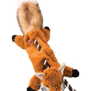 Skinneeez Tugs Dog Toy Forest Fox Multi-Color 23 in