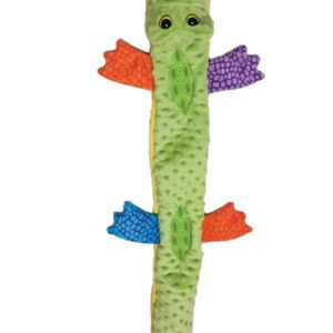 Spot Plush Nubbins Dog Toy Crocodile Multi-Color 45 In