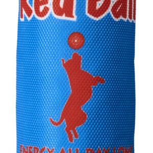 Spot Fun Drink Red Ball Dog Toy Blue 9.5in